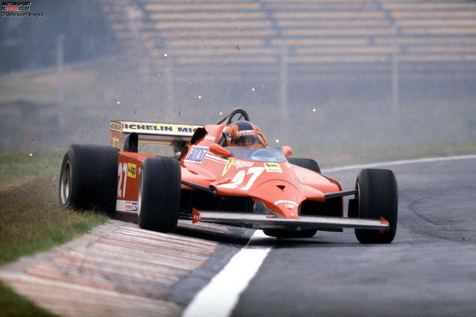 1981: Ferrari 126CK; Fahrer: Didier Pironi, Gilles Villeneuve