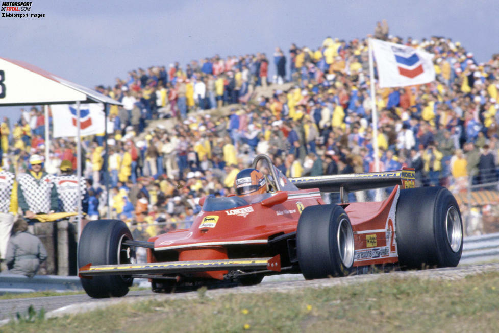 1980: Ferrari 312T5; Fahrer: Jody Scheckter, Gilles Villeneuve