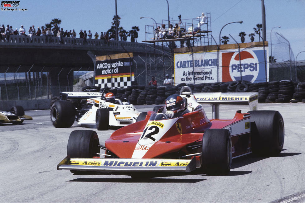 1978-1979: Ferrari 312T3; Fahrer: Carlos Reutemann, Jody Scheckter, Gilles Villeneuve