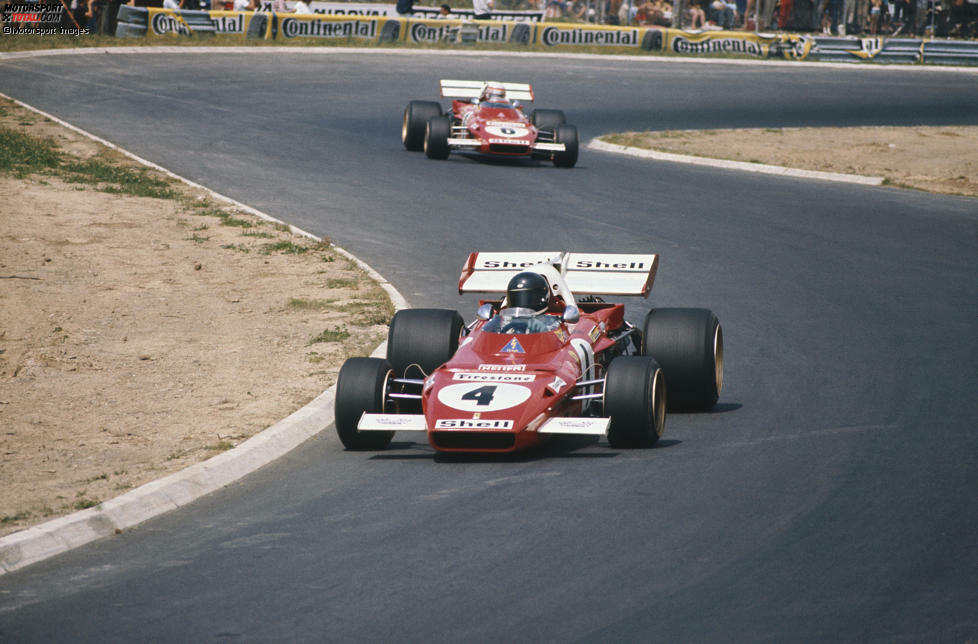 1971-1973: Ferrari 312B/2; Fahrer: Mario Andretti, Nanni Galli, Jacky Ickx, Arturo Merzario, Clay Regazzoni