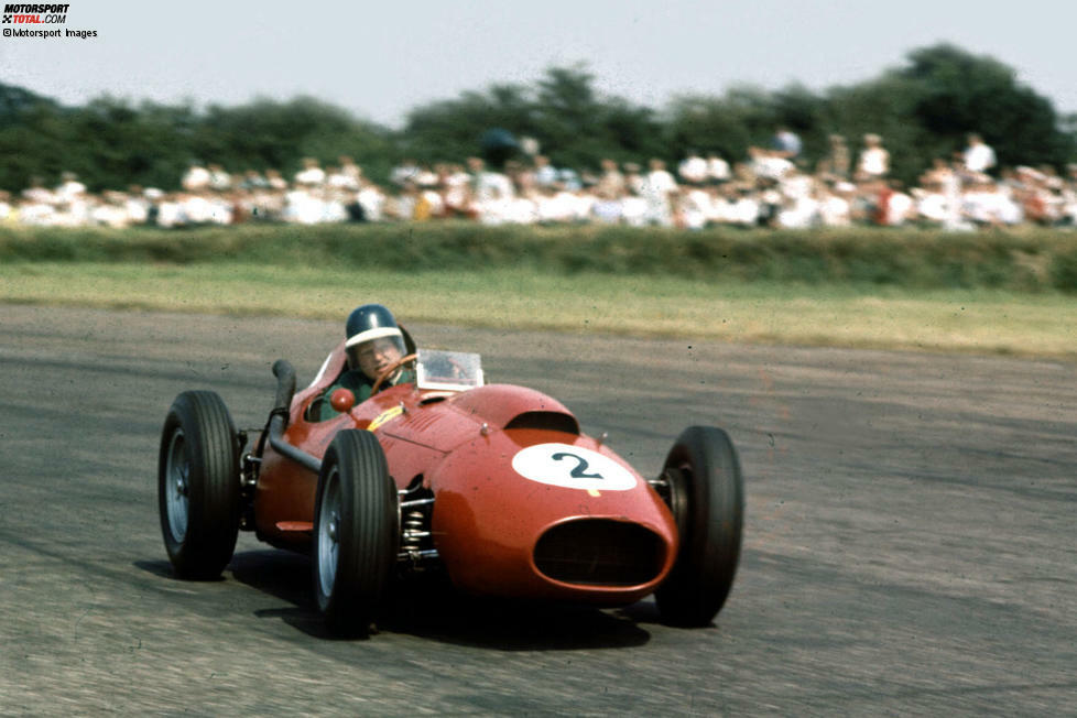 1958-1960: Ferrari 246; Fahrer: Cliff Allison, Jean Behra, Tony Brooks, Peter Collins, Olivier Gendebien, Ritchie Ginther, Jose-Froilan Gonzalez, Dan Gurney, Mike Hawthorn, Phil Hill, Willy Mairesse, Luigi Musso, Wolfgang von Trips