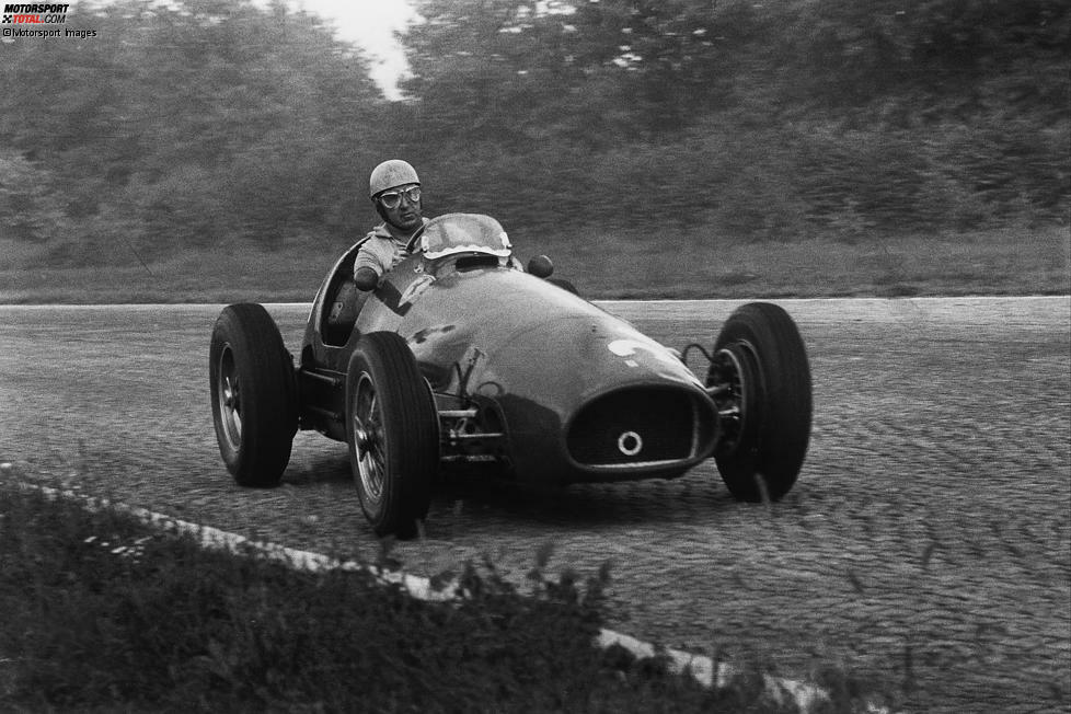 1954-1955: Ferrari 625; Fahrer: Alberto Ascari, Eugenio Castellotti, Giuseppe Farina, Jose-Froilan Gonzalez, Mike Hawthorn, Umberto Maglioli, Piero Taruffi, Maurice Trintignant