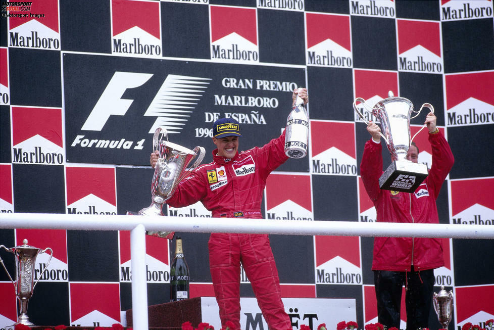 Platz 9: Michael Schumacher (27 Jahre, 151 Tage) - Spanien 1996