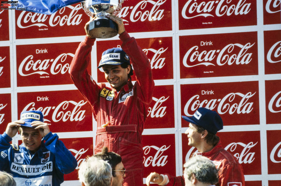 Platz 7: Michele Alboreto (27 Jahre, 128 Tage) - Belgien 1984