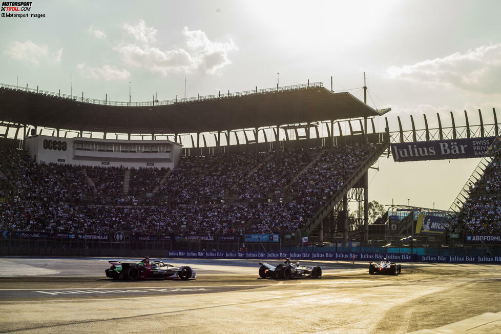 Autodromo Hermanos Rodriguez (Mexiko-Stadt, Mexiko) - Bisherige Sieger: 2016 - Jerome d'Ambrosio (Dragon), 2017 - Lucas di Grassi (Audi), 2018 - Daniel Abt (Audi), 2019 - Lucas di Grassi (Audi)