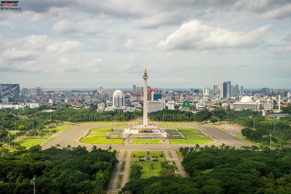 Jakarta, Indonesien - Erstmals im Kalender