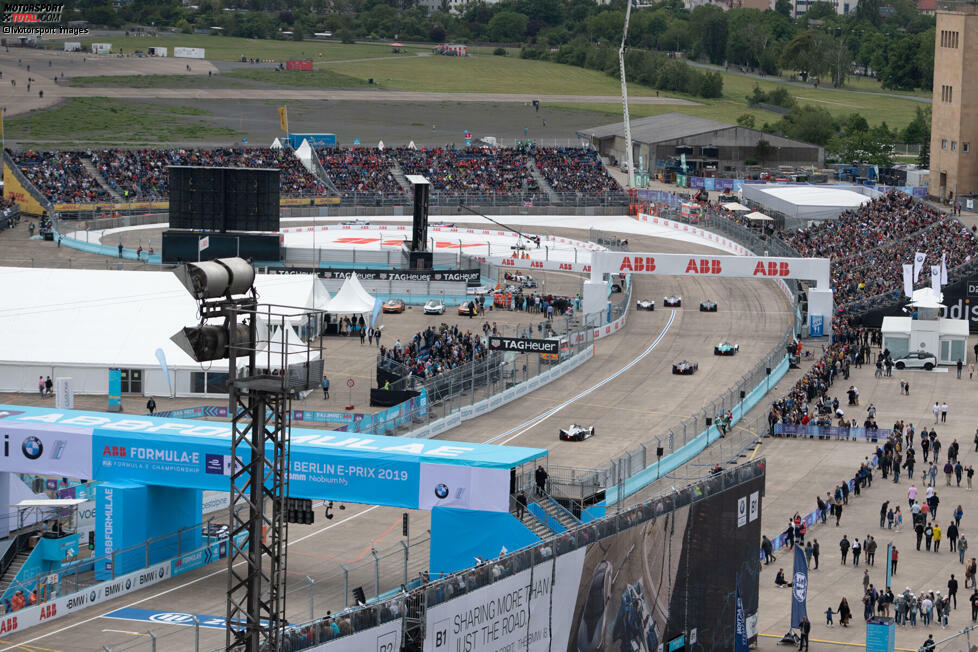 Flughafen Tempelhof (Berlin, Deutschland) - Bisherige Sieger: 2015 - Jerome d'Ambrosio (Dragon), 2017 - Felix Rosenqvist (Mahindra), 2017 - Sebastien Buemi (e.dams Renault), 2018 - Daniel Abt (Audi), 2019 - Lucas di Grassi (Audi)