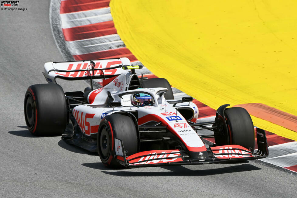 2022: Haas-Ferrari VF-22 - Fahrer: Mick Schumacher, Kevin Magnussen