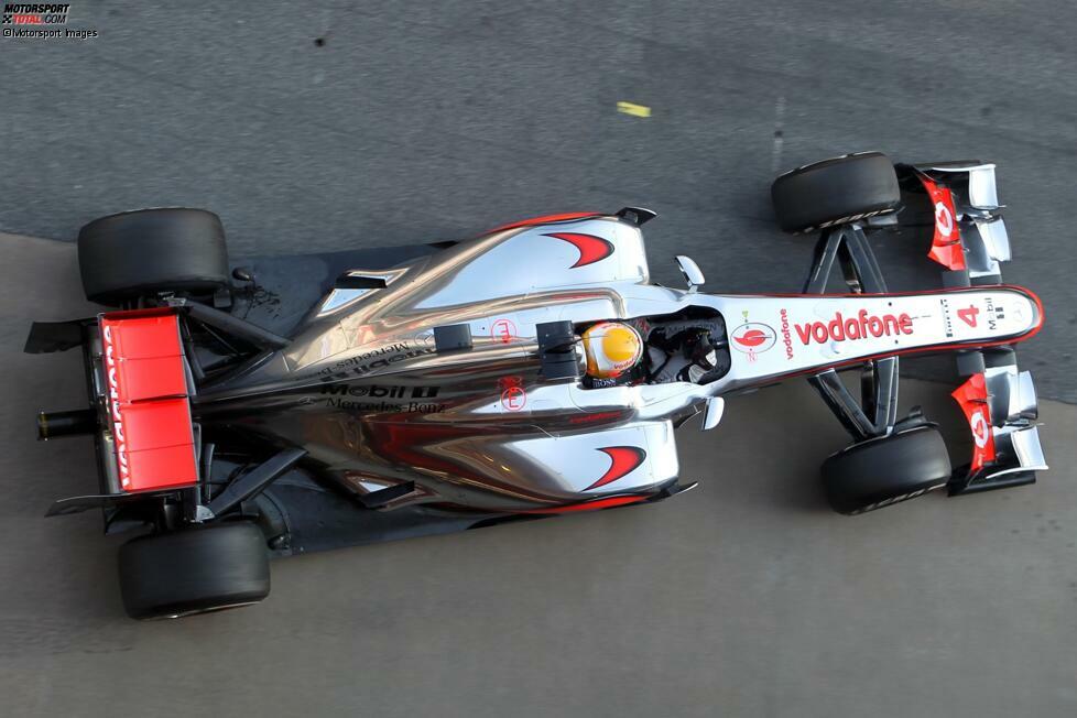 2012: McLaren-Mercedes MP4-27
WM-Ergebnis: 4. mit 190 Punkten, 4 Siege