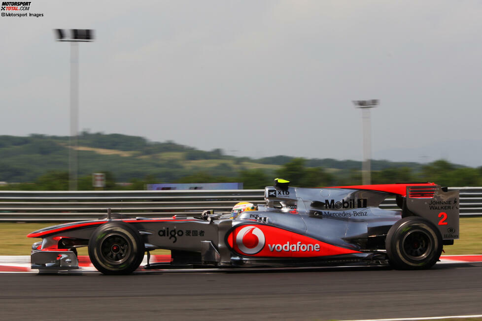 2010: McLaren-Mercedes MP4-25
WM-Ergebnis: 4. mit 240 Punkten, 3 Siege