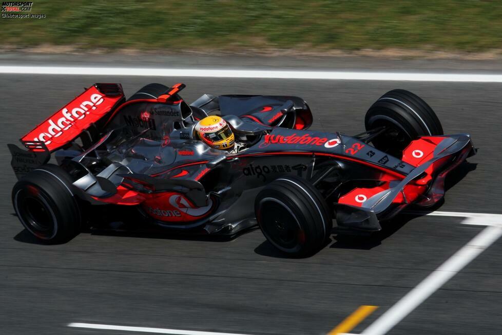 2008: McLaren-Mercedes MP4-23
WM-Ergebnis: 1. mit 98 Punkten, 5 Siege