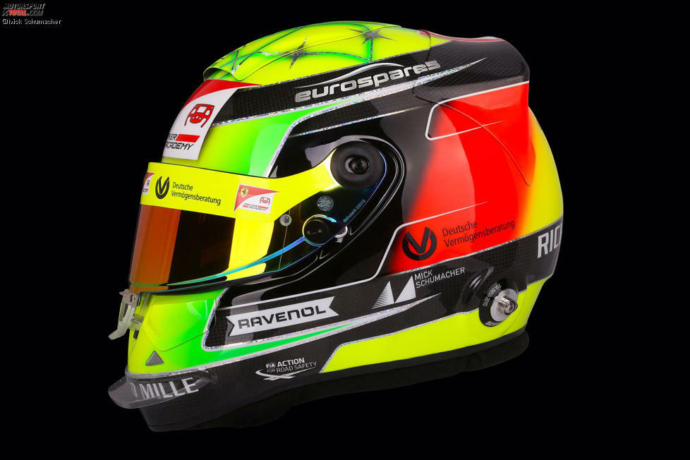 Helm von Mick Schumacher