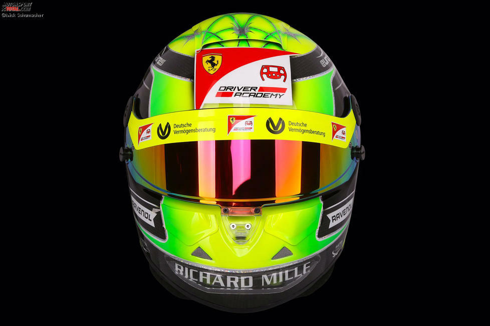 Helm von Mick Schumacher