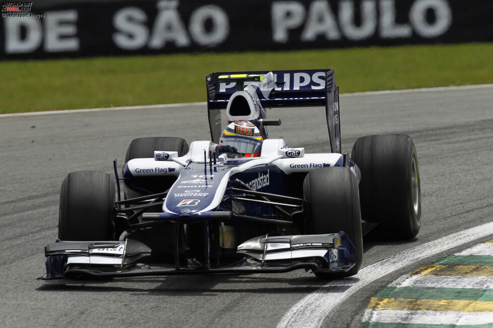 2010: Williams-Cosworth FW32
WM-Ergebnis: 14. mit 22 Punkten