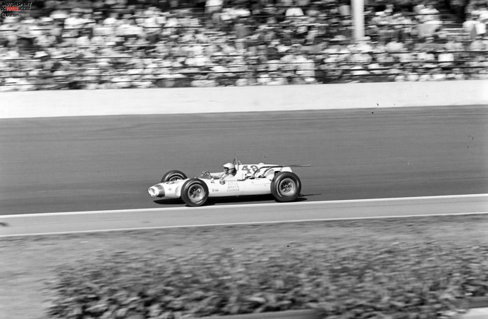 Pedro Rodriguez (1963): Seine Reputation als exzellenter Sportwagen-Pilot war 1963 schon sehr ausgeprägt, doch Monoposto sind eine etwas andere Welt. Das musste Rodriguez im selben Jahr einsehen, in dem auch Hill scheiterte. Der kleine Cooper T54 wurde für das Indy 500 extra verlängert und war in den Händen von Jack Brabham auch schnell.