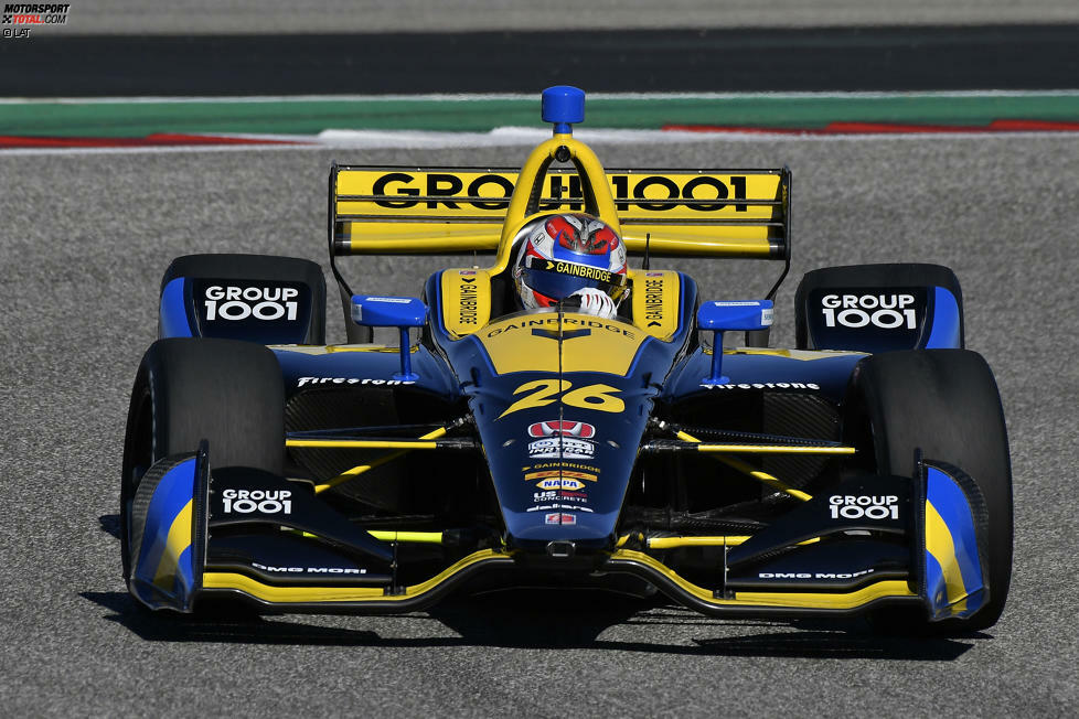 #26: Zach Veach (Andretti-Honda)