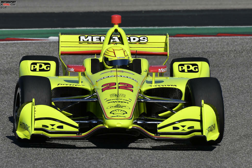 #22: Simon Pagenaud (Penske-Chevrolet) - IndyCar-Champion 2016