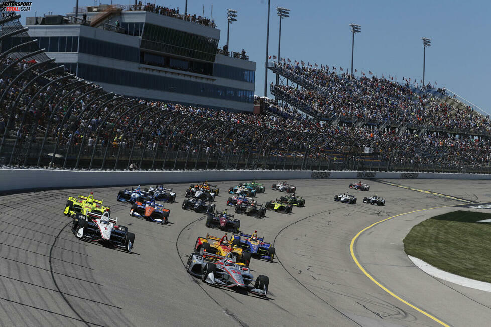 #4: Iowa Speedway in Newton: 187,886 mph (302,309 km/h) * Durchschnitt für 2 Runden
