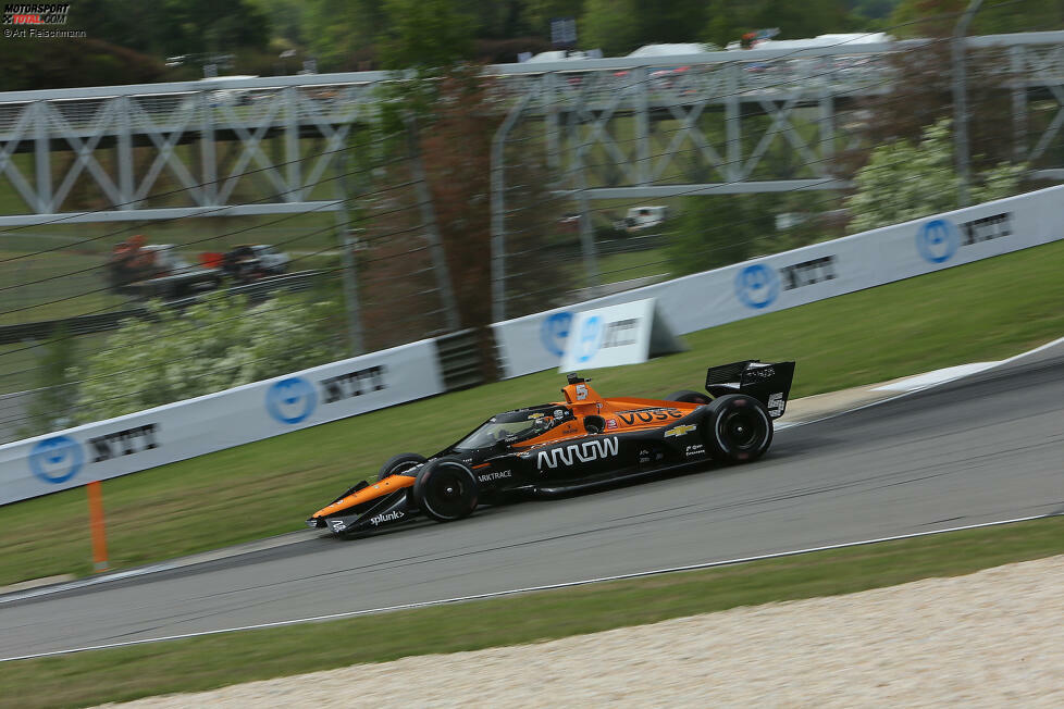 2021: Patricio O'Ward (McLaren-Chevrolet) mit 1:05,502 Minuten (gefahren in Q2)