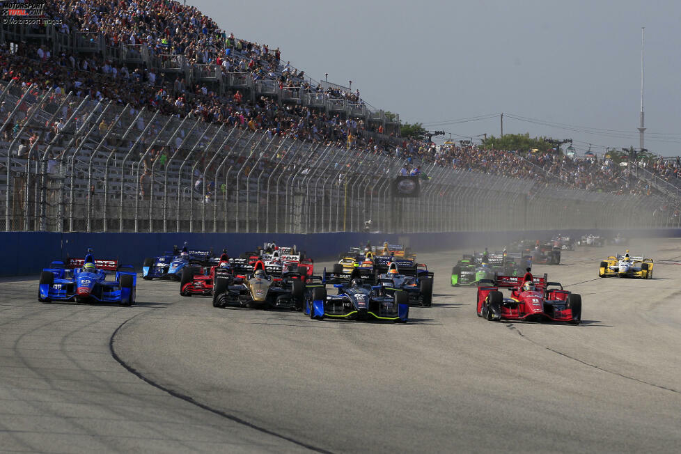 #5: Milwaukee Mile: 170,841 mph (274,883 km/h) * Durchschnitt für 2 Runden