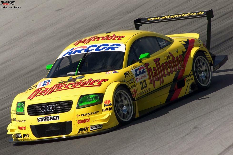 5. Martin Tomcyzk: 19 Jahre und 137 Tage ist der Rosenheimer bei seinem ersten DTM-Rennen in Hockenheim 2001 alt ...