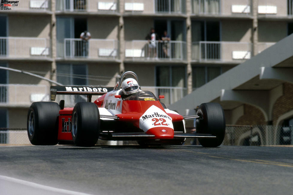 #7: Andrea de Cesaris - 22 Jahre, 10 Monate, 4 Tage (USA West 1982) - Platzierung im Rennen: Ausfall