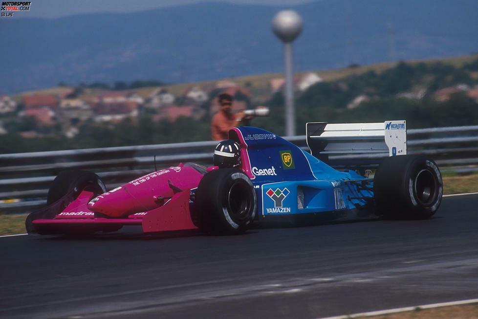 Damon Hill (Brabham): Fast schon historisch schlecht: Im Brabham-Team, das sich damals bereits auf dem absteigenden Ast befindet, verpasst der Brite 1992 in acht Anläufen sechsmal die Qualifikation. Bestes Ergebnis ist ein elfter Platz in Ungarn, anschließend ist das Team pleite.