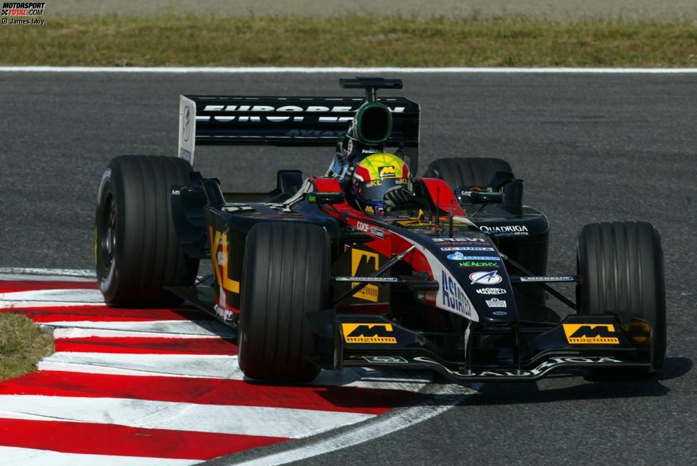 Mark Webber (Minardi): Zwar fährt der Australier 2002 gleich bei seinem ersten Formel-1-Rennen in Melbourne auf einen sensationellen fünften Platz. Das war es dann aber auch schon, was die Erfolgserlebnisse in seiner ersten Saison im Hinterbänklerteam Minardi, das in dem Jahr mehrfach die Qualifikation verpasst, angeht.