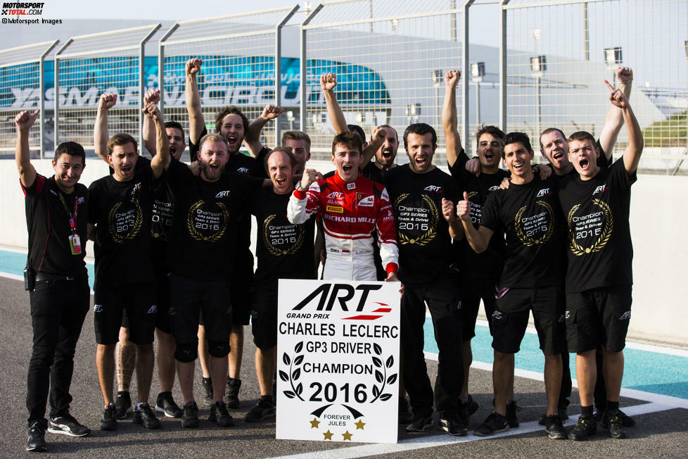 Spätestens da hat den Monegassen jeder auf dem Zettel, und 2016 folgt sein endgültiger Durchbruch. In der GP3-Serie feiert er mit ART seinen ersten großen Titel im Formelsport. Er gewinnt gleich sein erstes Rennen, muss gegen Alexander Albon aber bis zum bitteren Ende in Abu Dhabi kämpfen.