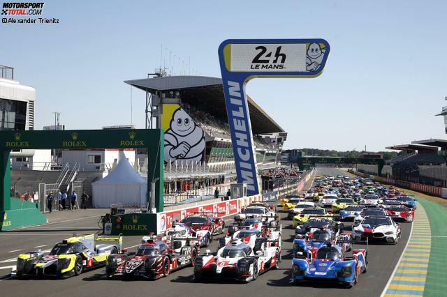 61 Autos, verteilt auf die vier Klassen LMP1, LMP2, GTE-Pro und GTE-Am, treten am 15./16. Juni 2019 bei der 87. Auflage der 24 Stunden von Le Mans an. Unsere Fotostrecke zeigt, wie sie im Detail aussehen und wer die Fahrer sind: