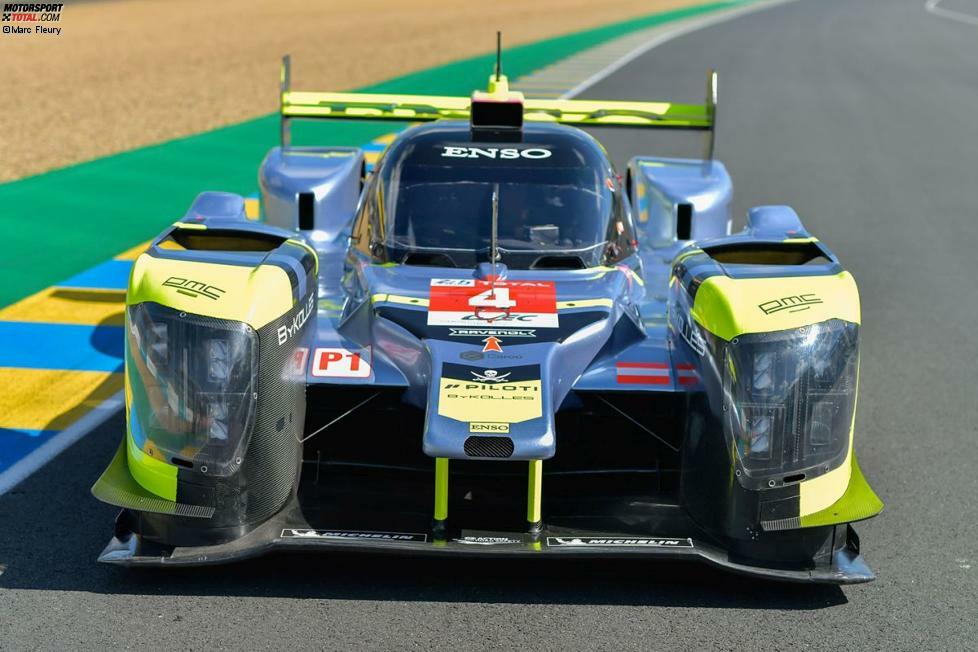 LMP1: #4 ByKolles Racing Team (CLM-Nissan P1/01): Tom Dillmann, Oliver Webb, Paolo Ruberti