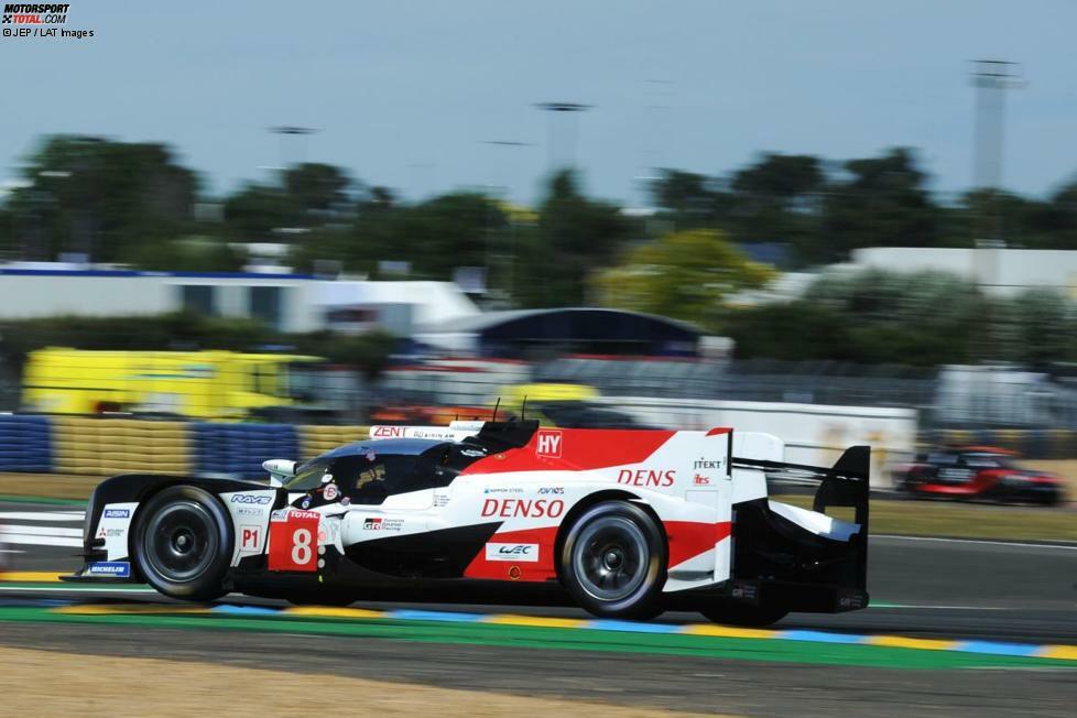 LMP1: #8 Toyota Gazoo Racing (Toyota TS050 Hybrid): Sebastien Buemi, Kazuki Nakajima, Fernando Alonso