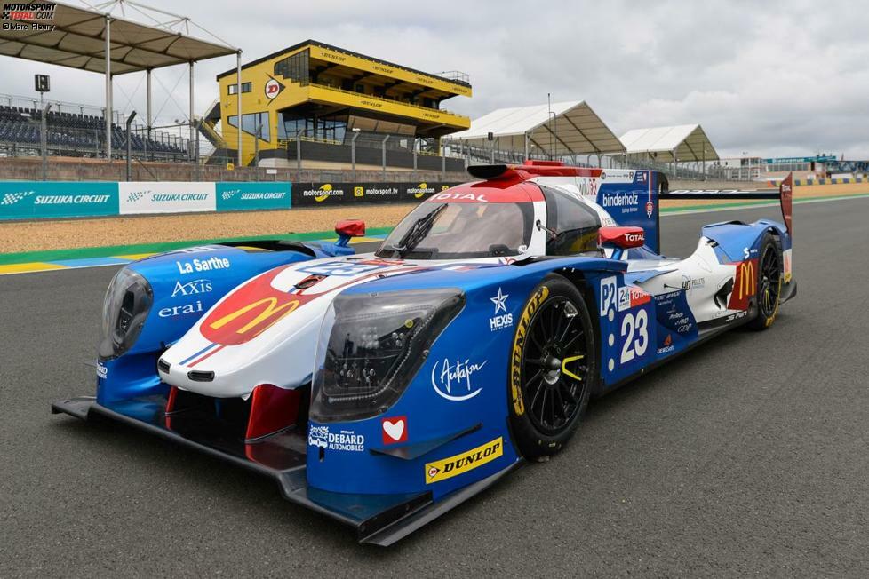 LMP2: #23 Panis Barthez Competition (Ligier-Gibson JS P217): Rene Binder, Julien Canal, Will Stevens