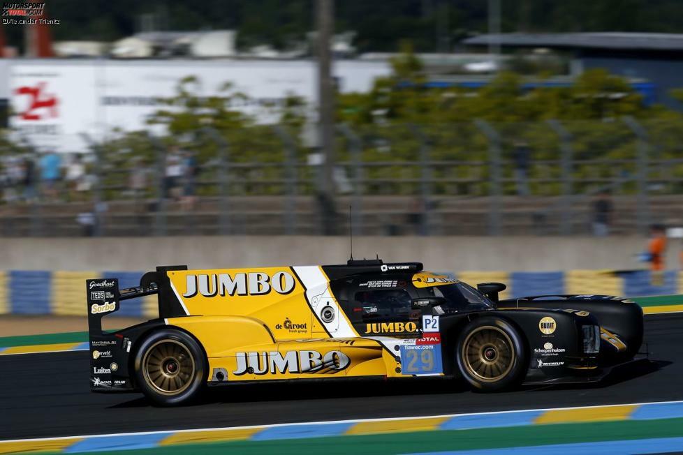 LMP2: #29 Racing Team Nederland (Dallara-Gibson P217): Frits van Eerd, Giedo van der Garde, Nyck de Vries