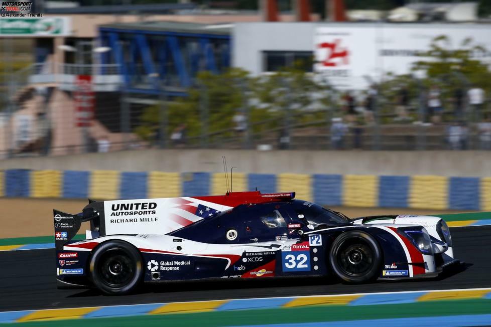 LMP2: #32 United Autosports (Ligier-Gibson JS P217): Ryan Cullen, Alex Brundle, Will Owen