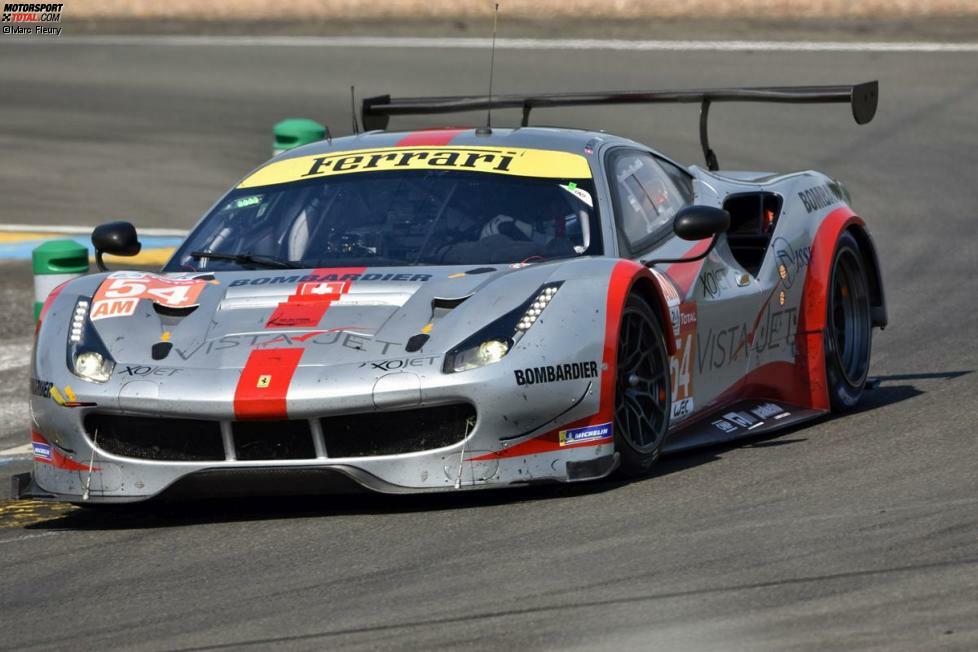 GTE-Am: #54 Spirit of Race (Ferrari 488 GTE): Thomas Flohr, Francesco Castellacci, Giancarlo Fisichella