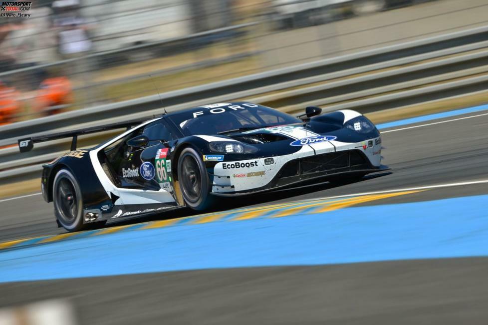 GTE-Pro: #66 Ford Chip Ganassi Racing Team UK (Ford GT): Stefan Mücke, Olivier Pla, Billy Johnson