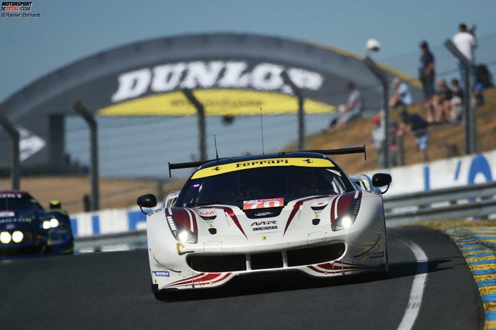 GTE-Am: #70 MR Racing (Ferrari 488 GTE): Motoaki Ishikawa, Olivier Beretta, Eddie Cheever III