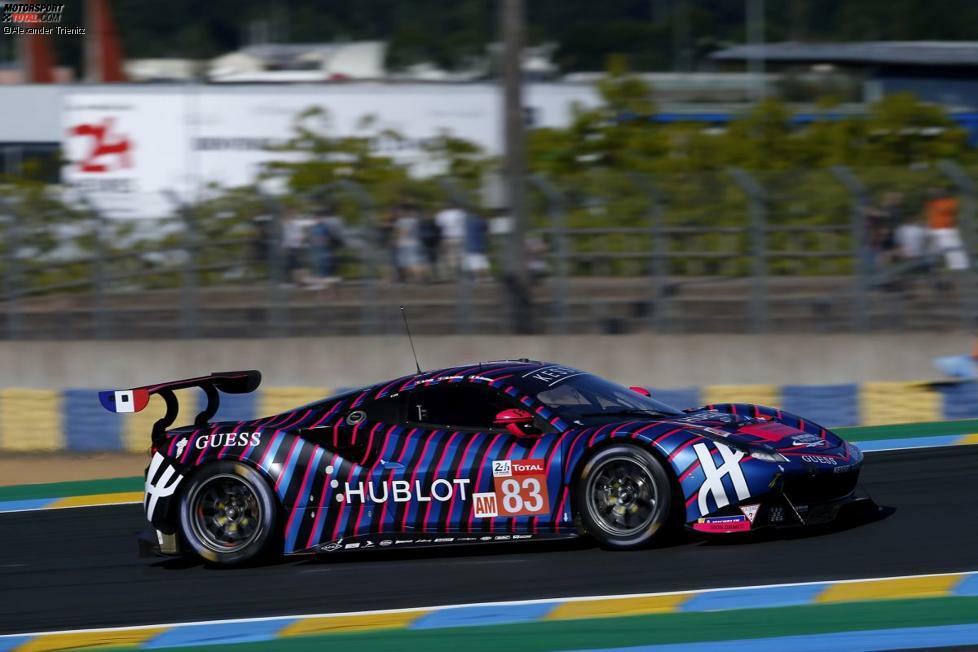 GTE-Am: #83 Kessel Racing (Ferrari 488 GTE): Manuela Gostner, Rahel Frey, Michelle Gatting