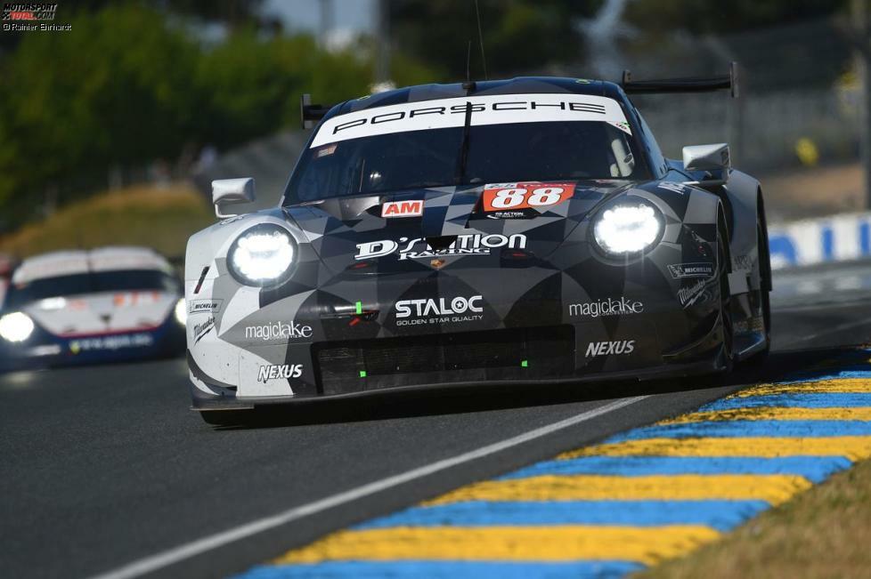 GTE-Am: #88 Dempsey-Proton Racing (Porsche 911 RSR): Satoshi Hoshino, Giorgio Roda, Matteo Cairoli