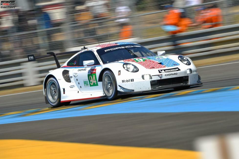 GTE-Pro: #94 Porsche GT Team (Porsche 911 RSR): Sven Müller, Mathieu Jaminet, Dennis Olsen