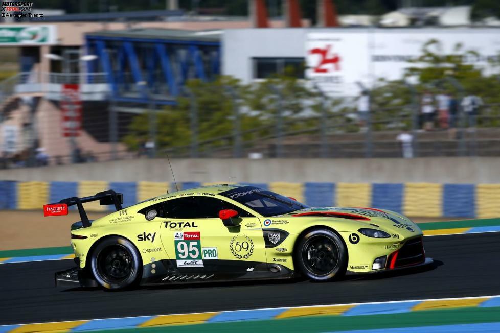 GTE-Pro: #95 Aston Martin Racing (Aston Martin Vantage AMR): Nicki Thiim, Marco Sörensen, Darren Turner