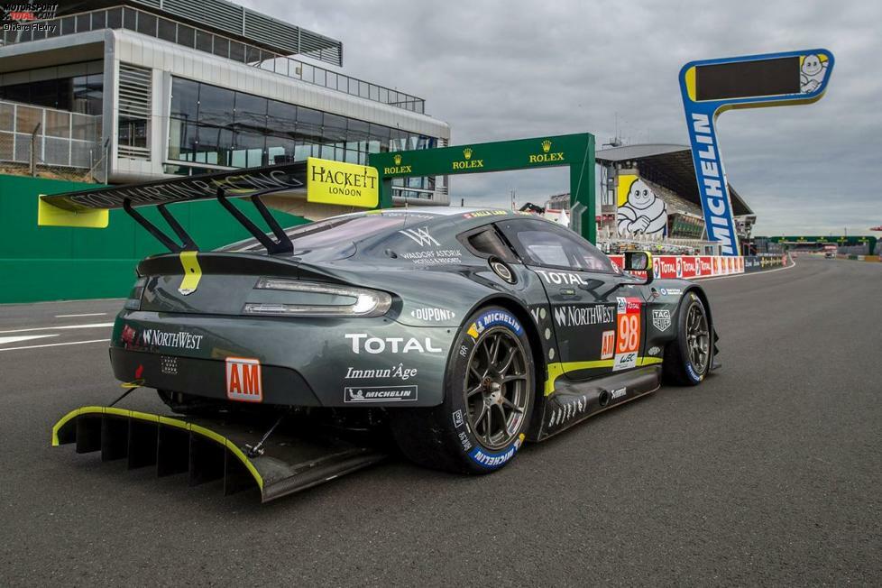 GTE-Am: #98 Aston Martin Racing (Aston Martin Vantage): Paul Dalla Lana, Pedro Lamy, Mathias Lauda