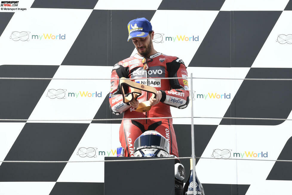 18. Andrea Dovizioso - Letzter Sieg: Spielberg 1 2020 (Ducati)
