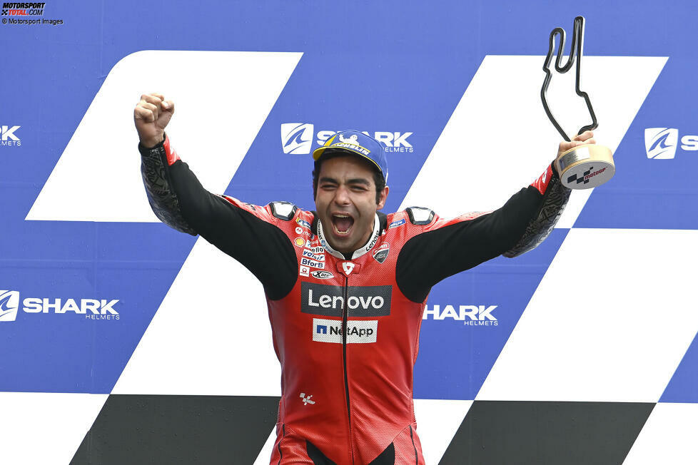 17. Danilo Petrucci - Letzter Sieg: Le Mans 2020 (Ducati)