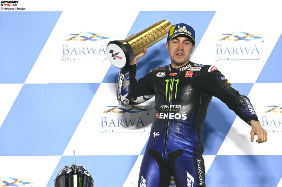 14. Maverick Vinales - Letzter Sieg: Losail 1 2021 (Yamaha)