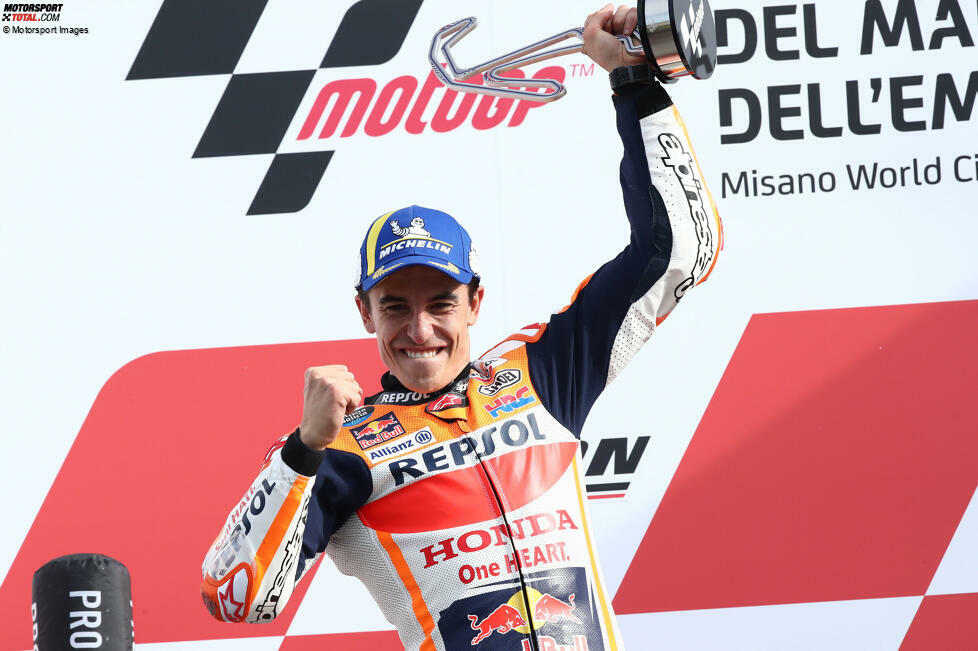 12. Marc Marquez - Letzter Sieg: Misano II 2021 (Honda)