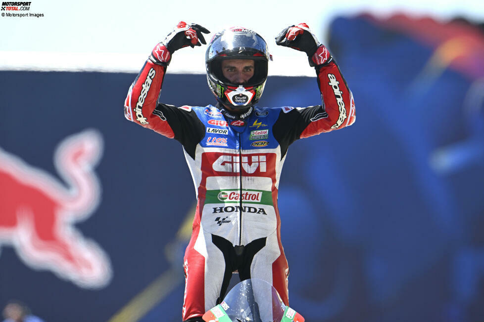 8. Alex Rins - Letzter Sieg: Austin 2023 (LCR-Honda)