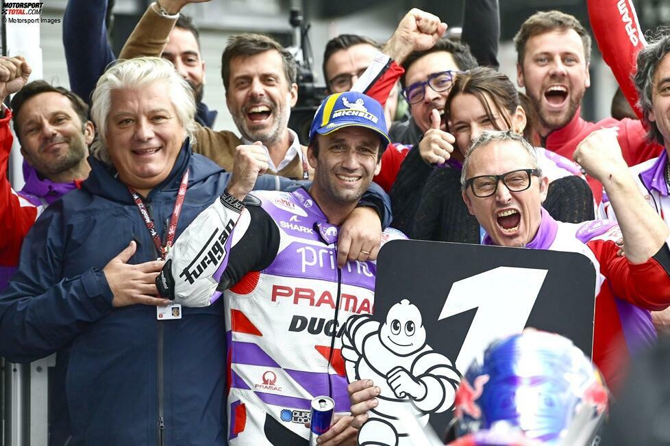 4. Johann Zarco - Letzter Sieg: Phillip Island 2023 (Pramac-Ducati)