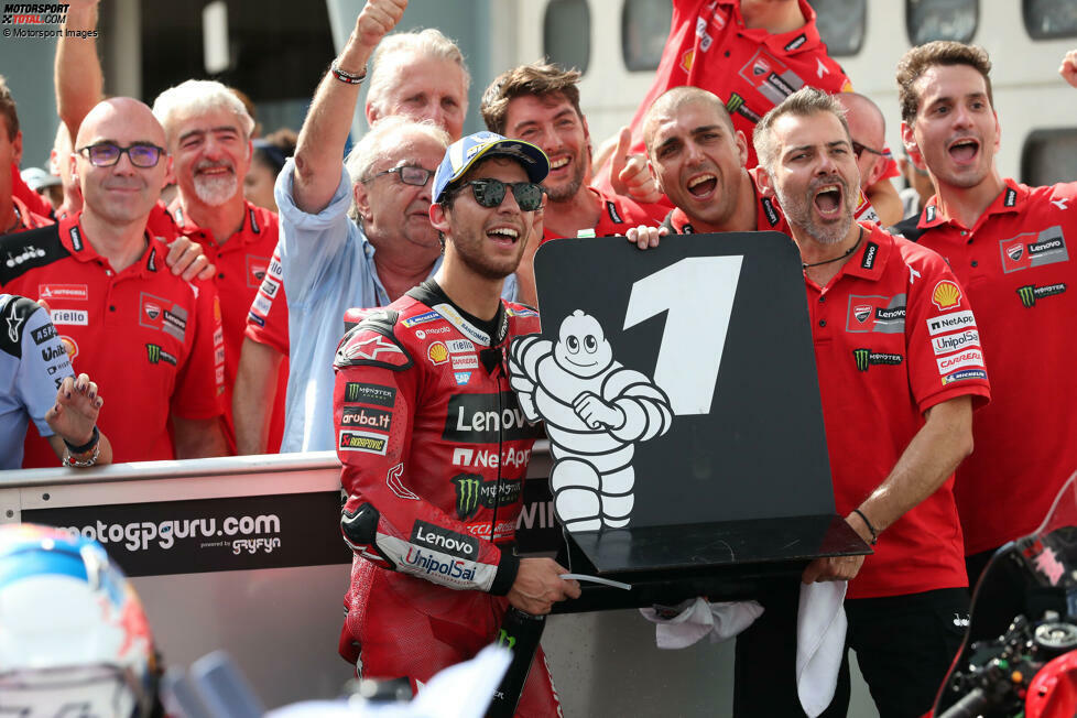2. Enea Bastianini - Letzter Sieg: Sepang 2023 (Ducati)